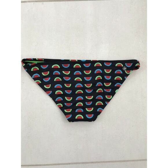 Volcom Multicolor Swim Malika Watermelon Bikini Bottom Swimwear - Picture 4 of 6